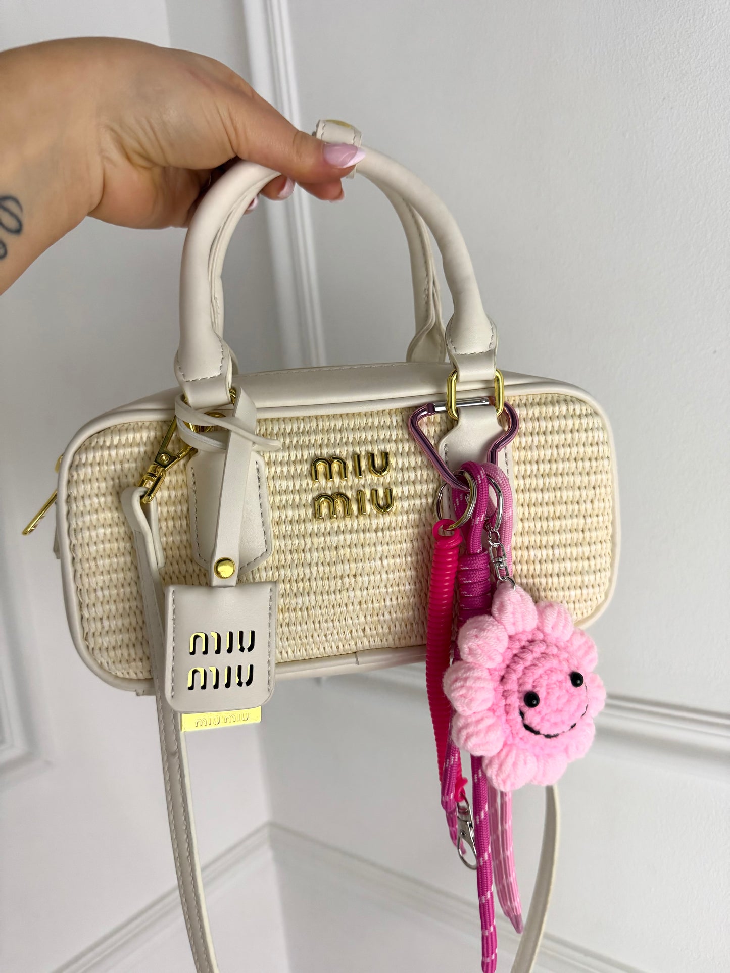 Grigri de sac soleil rose