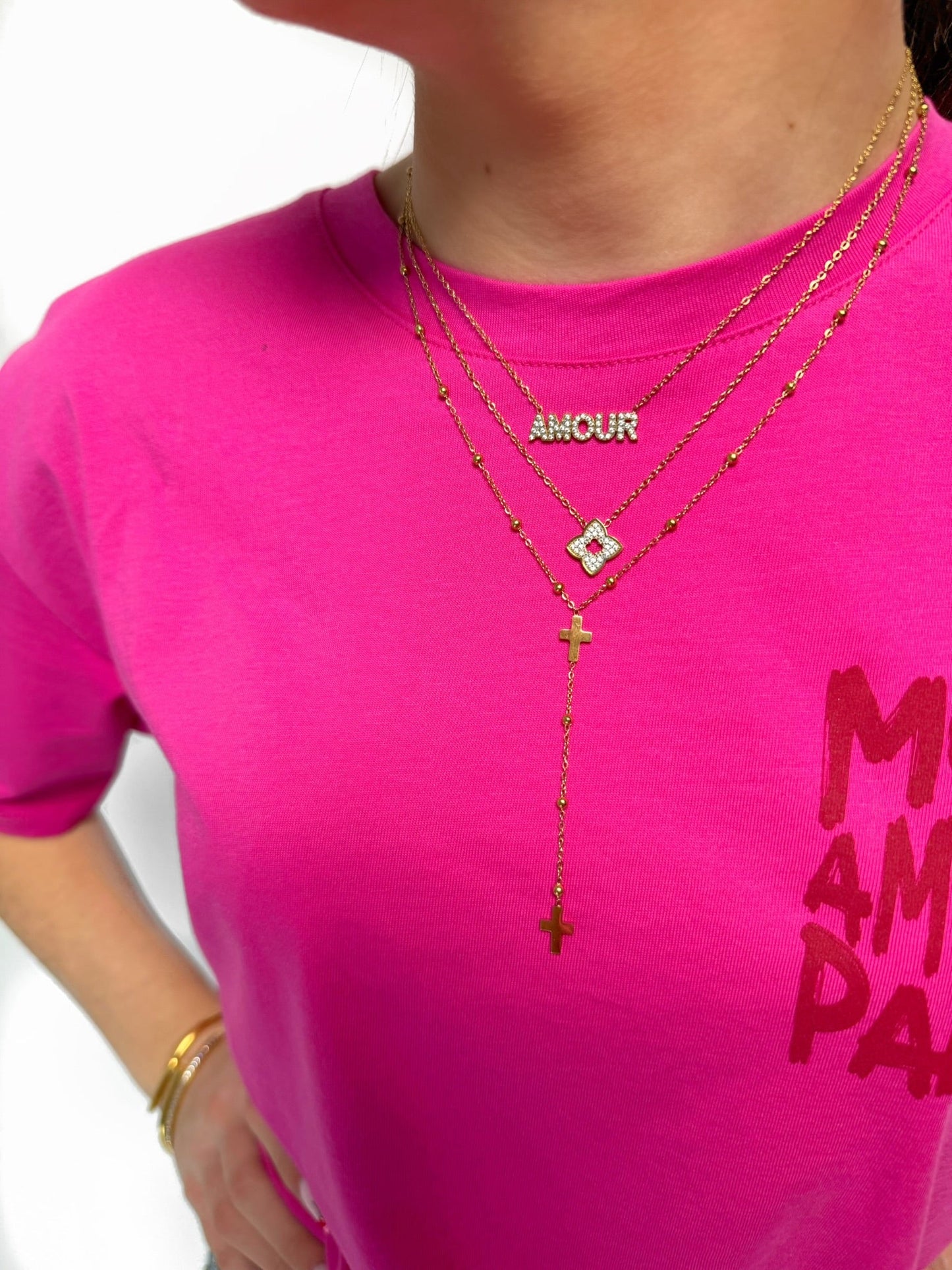 Collier Maeva en acier inoxydable Mère & Fille Shop