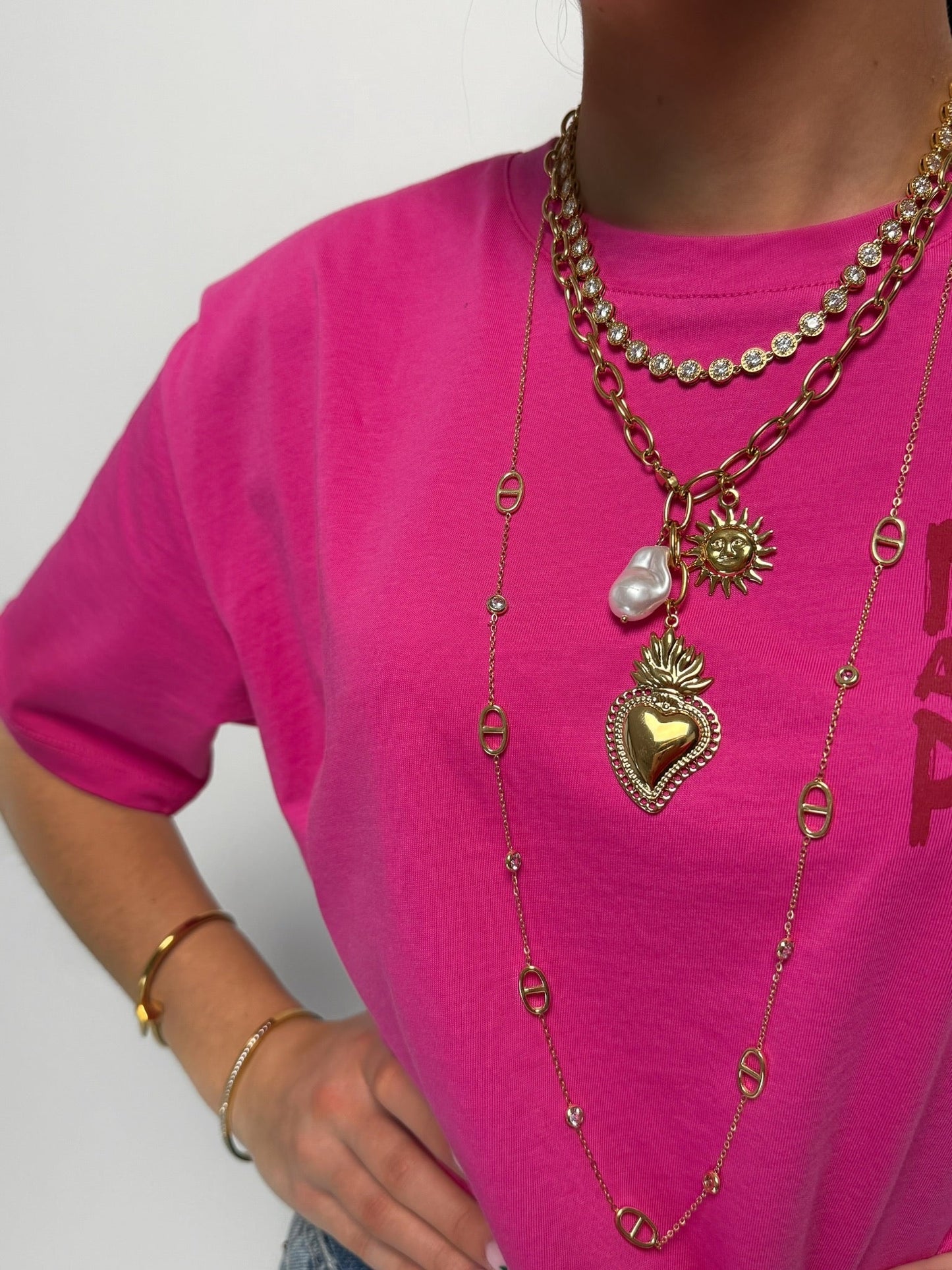 Collier Leane en acier inoxydable Mère & Fille Shop