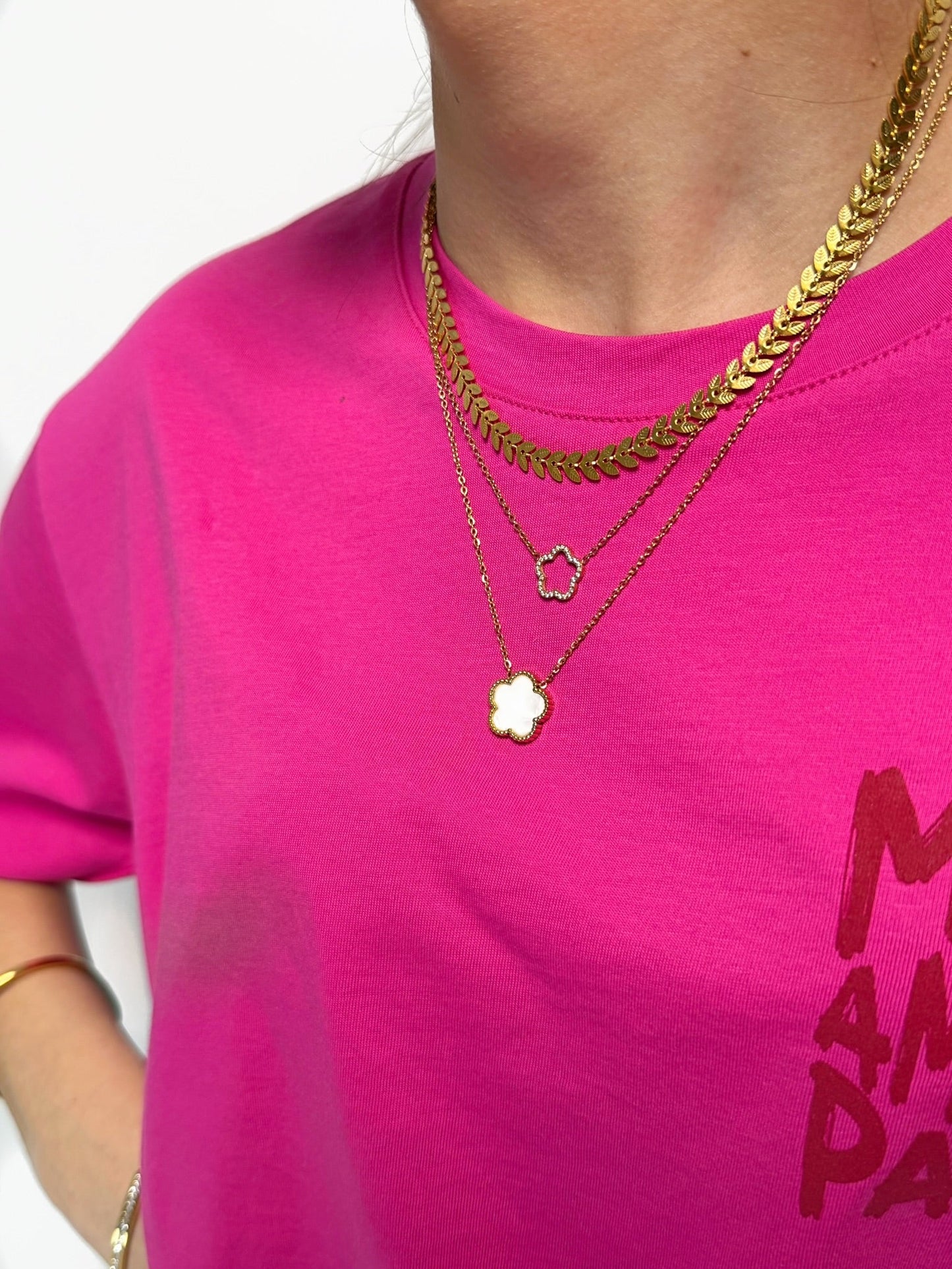 Collier Anais en acier inoxydable Mère & Fille Shop