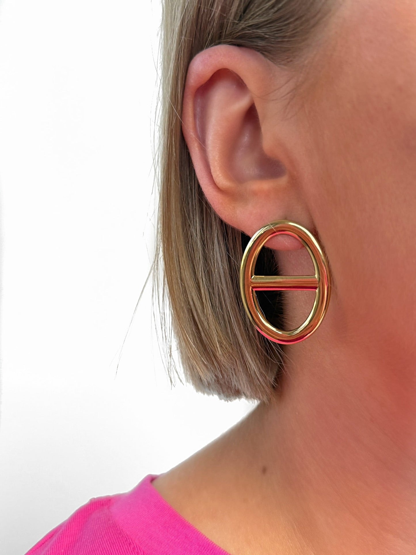 Boucles d’oreilles Rita en acier inoxydable Ma boutique