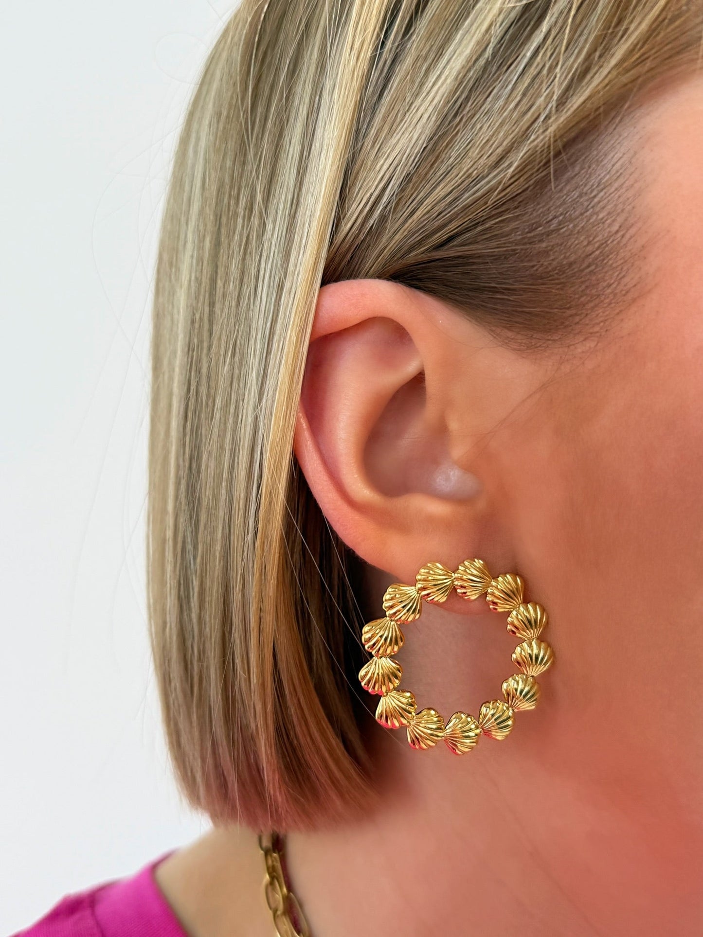 Boucles d'oreilles Gabrielle en acier inoxydable Mère & Fille Shop