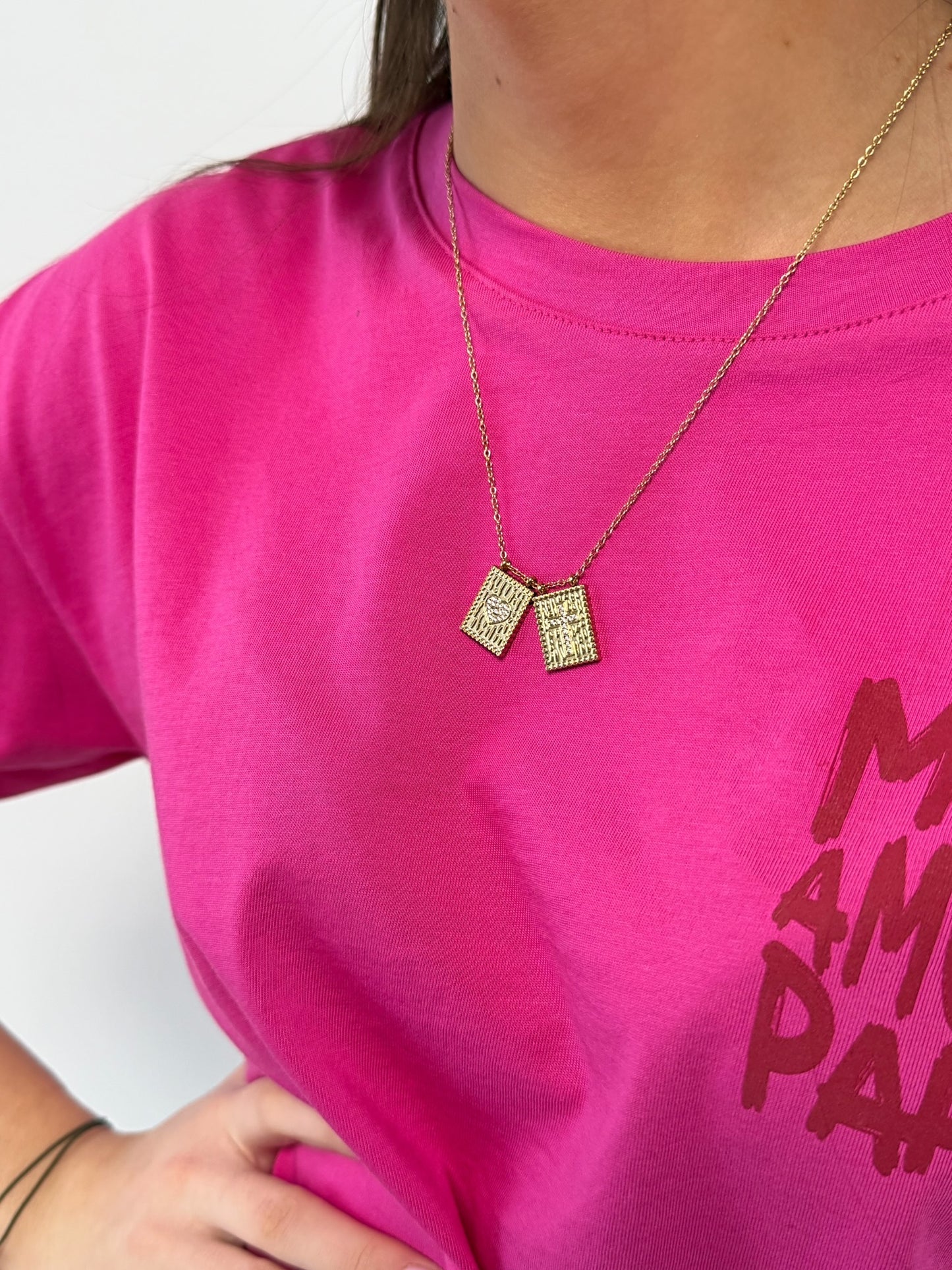 Collier Bella en acier inoxydable