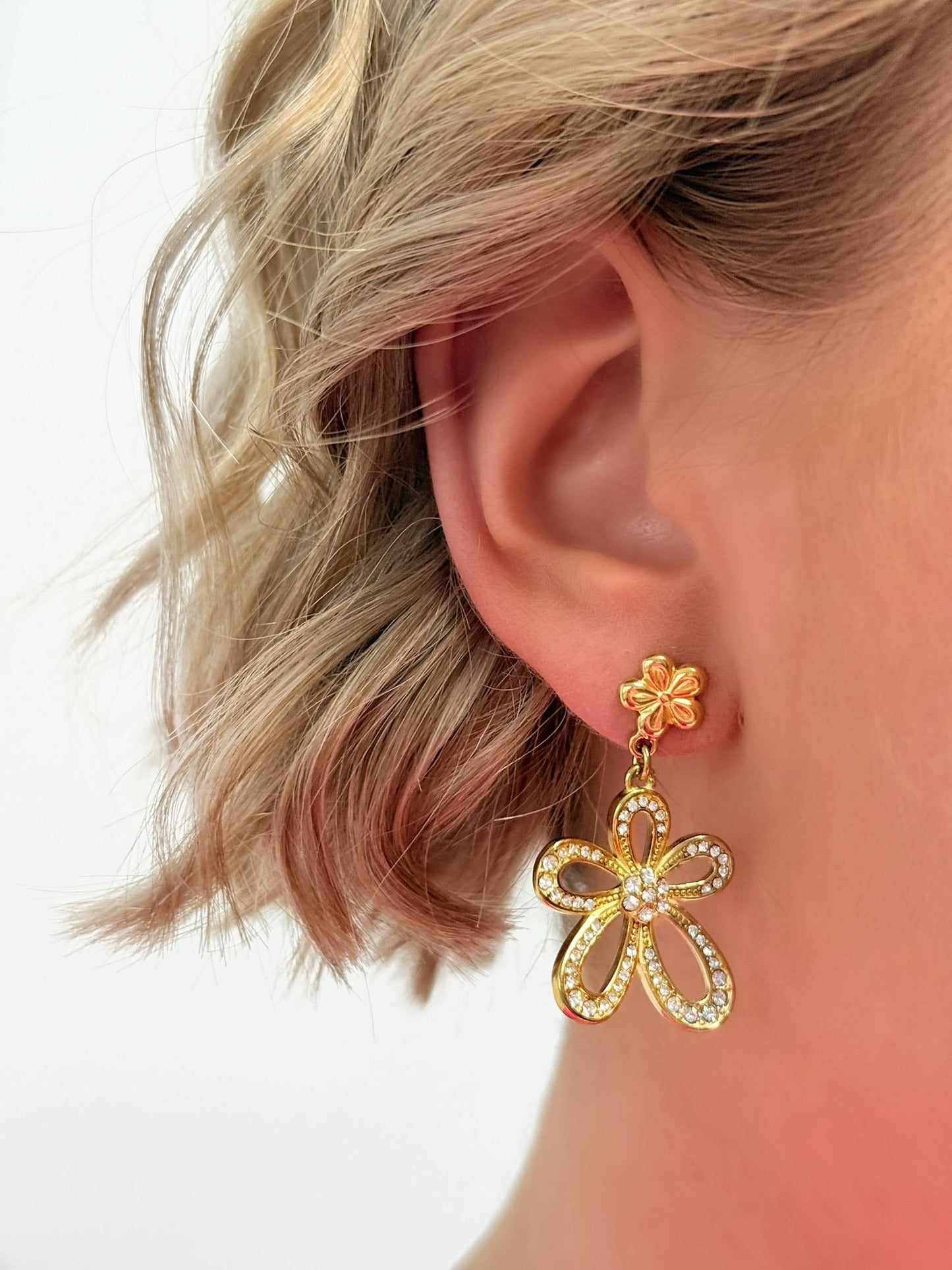 Boucles d’oreilles Acacia en acier inoxydable Ma boutique