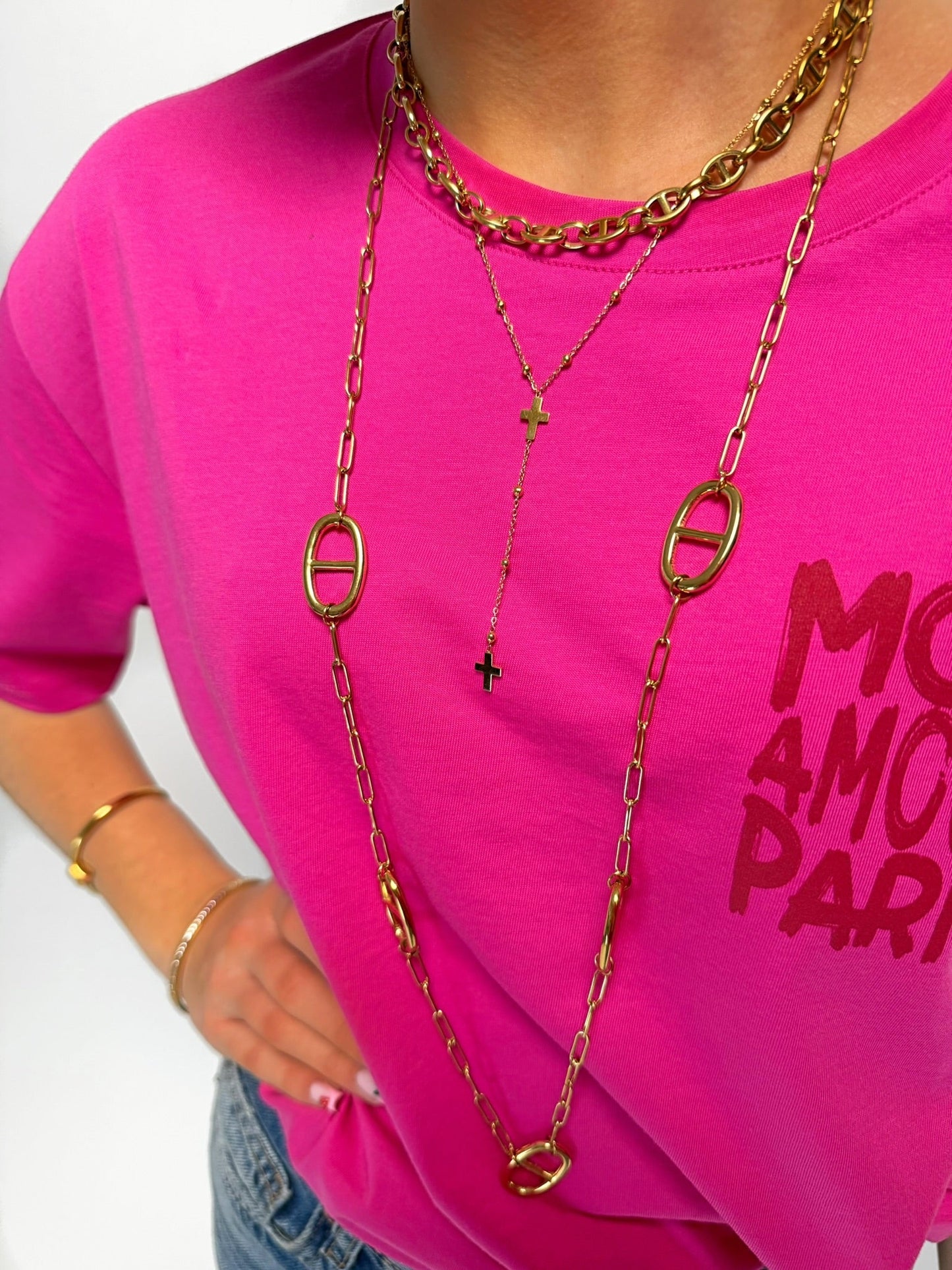 Collier Sarah en acier inoxydable Mère & Fille Shop