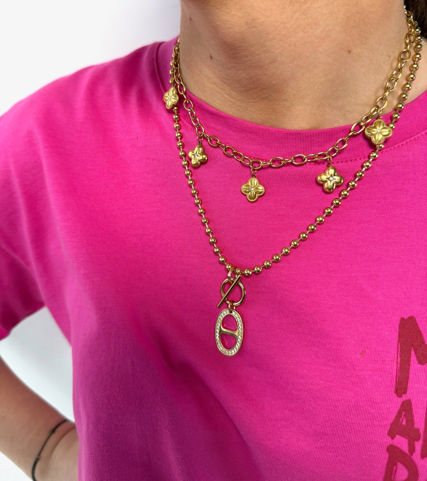 Collier Axelle en acier inoxydable