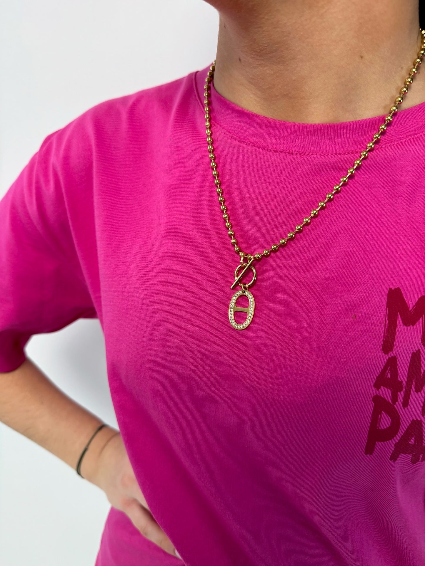 Collier Axelle en acier inoxydable
