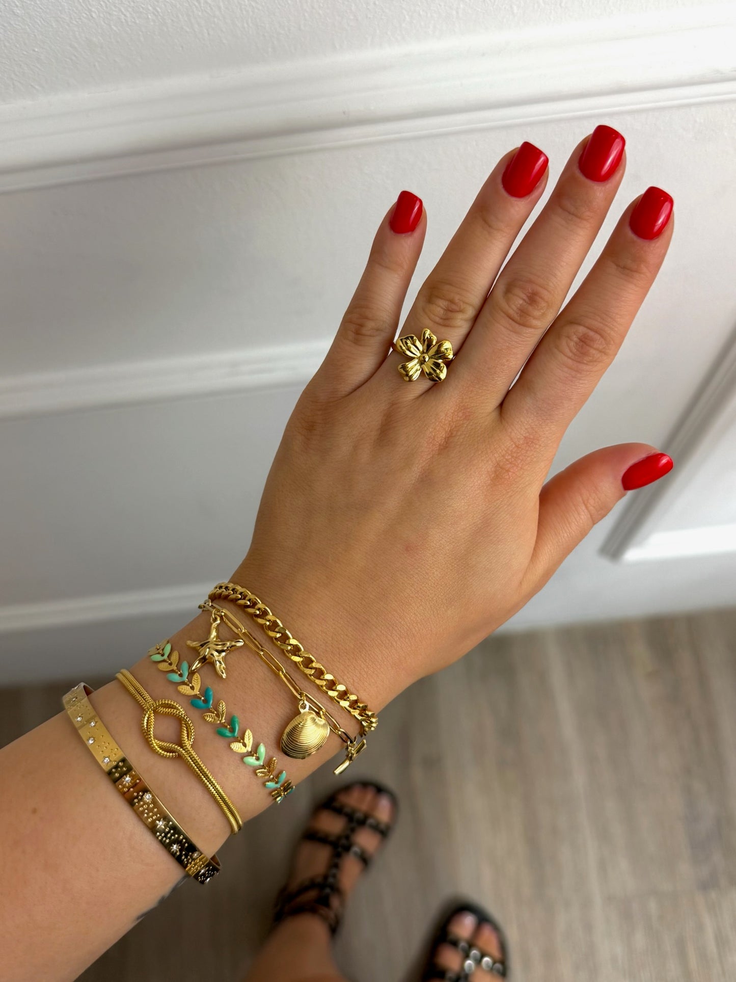 Bague Ninon en acier inoxydable