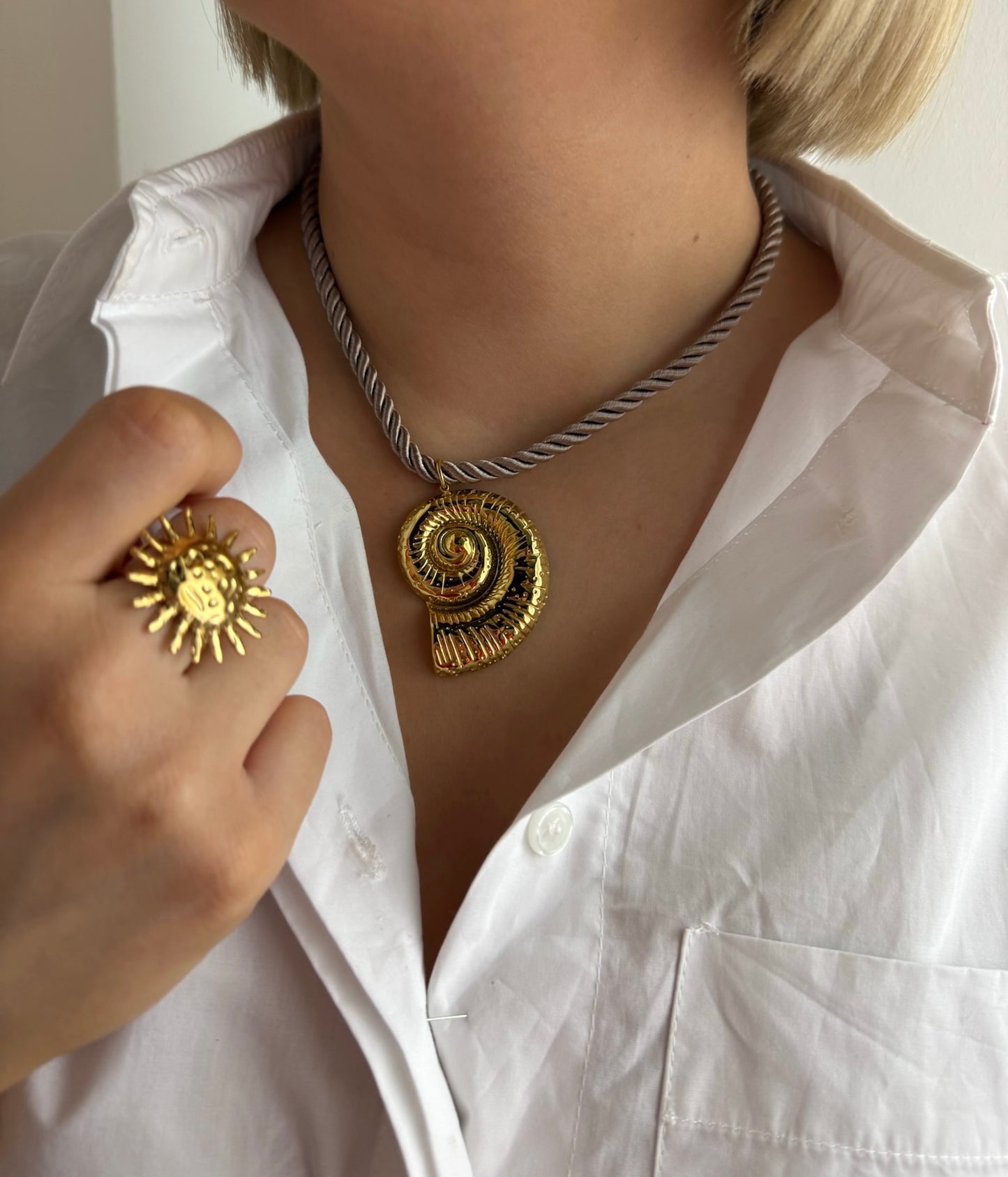 Collier Giulia en acier inoxydable