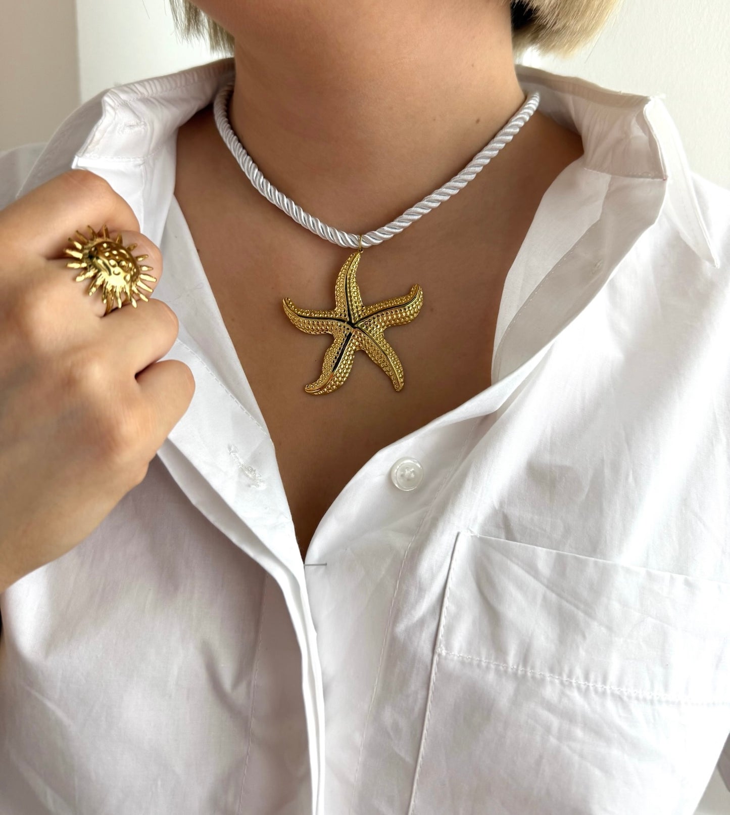 Collier Summea en acier inoxydable