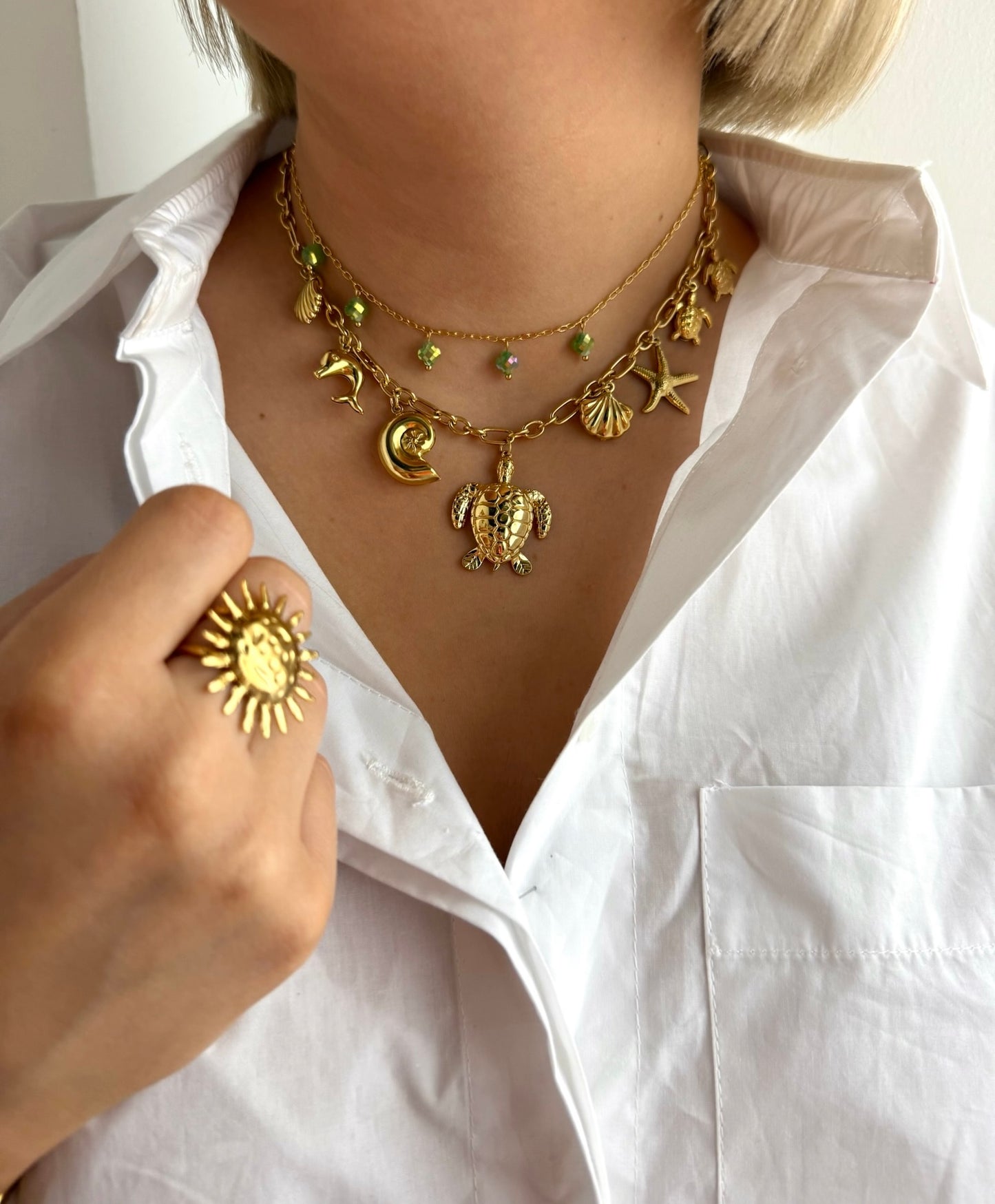 Collier Pauline en acier inoxydable