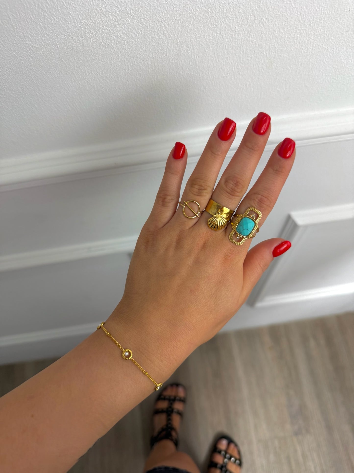 Bague Alia en acier inoxydable