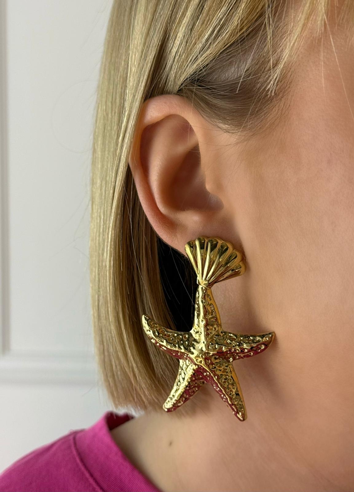 Boucles d’oreilles Pacifique en acier inoxydable