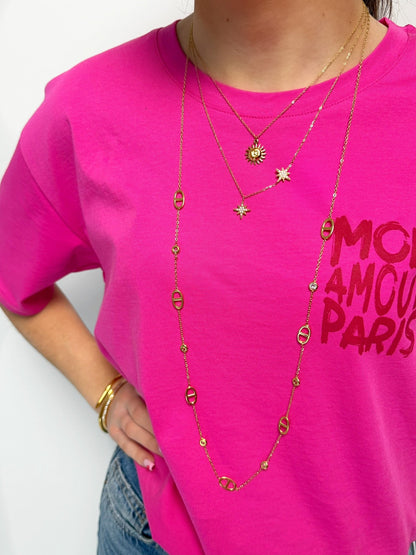 Collier Lise en acier inoxydable Mère & Fille Shop