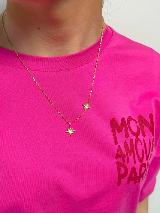Collier Lise en acier inoxydable Mère & Fille Shop
