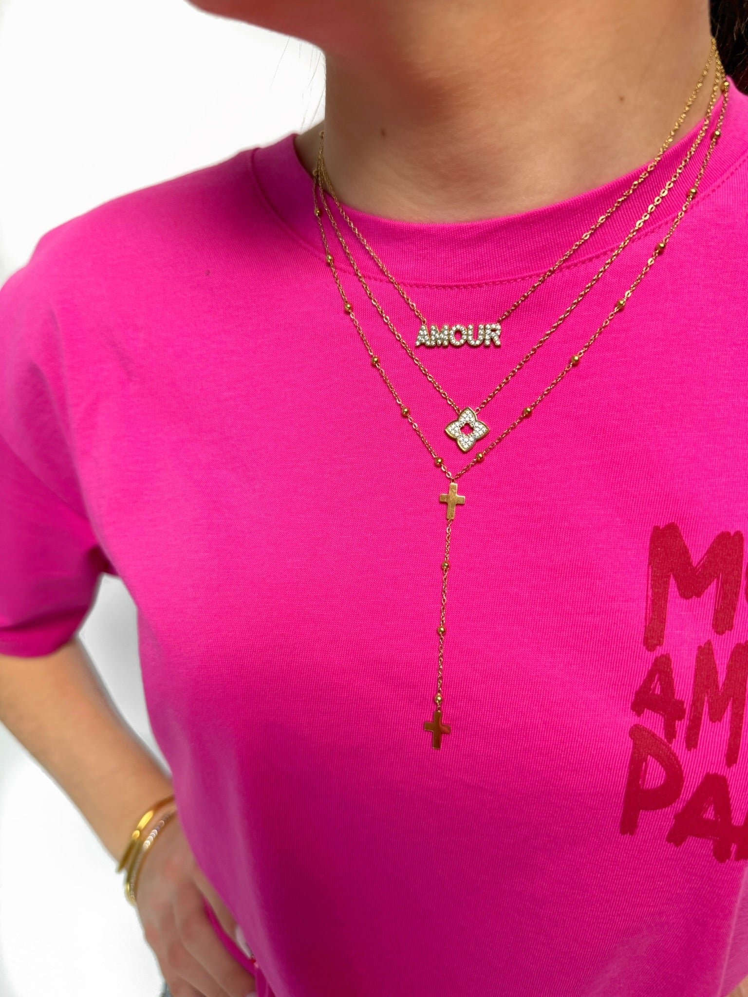 Collier Maeva en acier inoxydable Mère & Fille Shop
