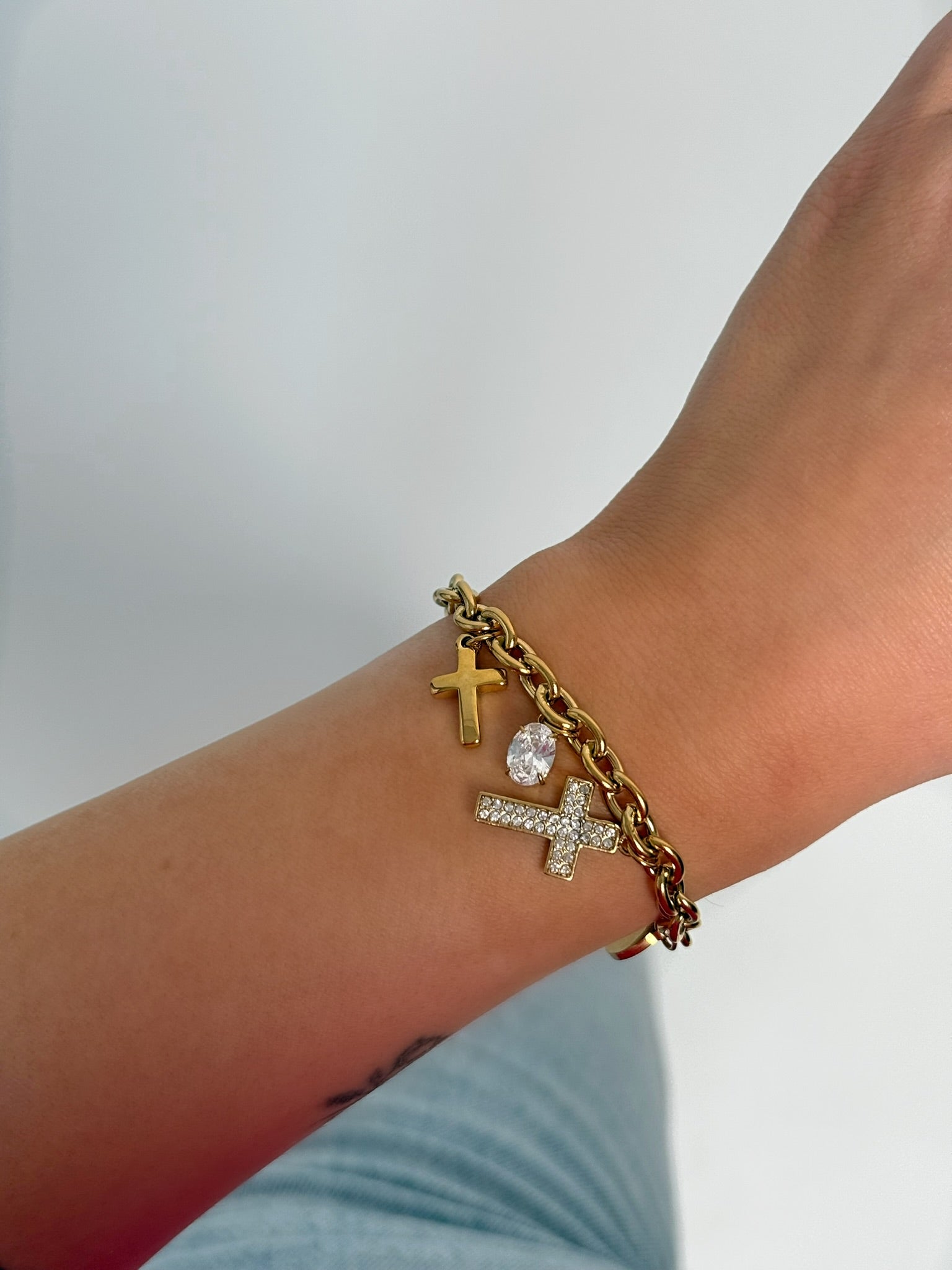 Bracelet Loïs en acier inoxydable - Mère & Fille Shop