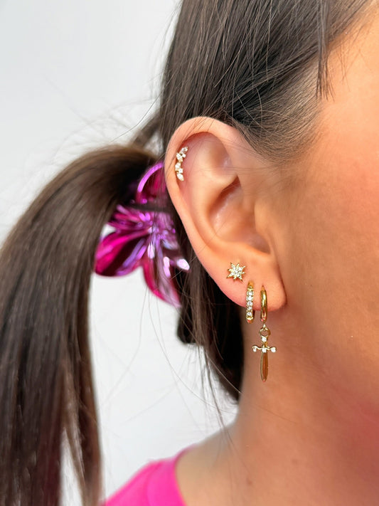 Trio boucles d’oreilles Obeia en acier inoxydable Ma boutique