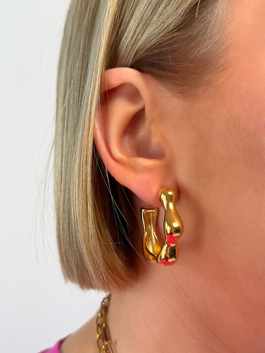 Boucles d'oreilles Adèle en acier inoxydable Mère & Fille Shop