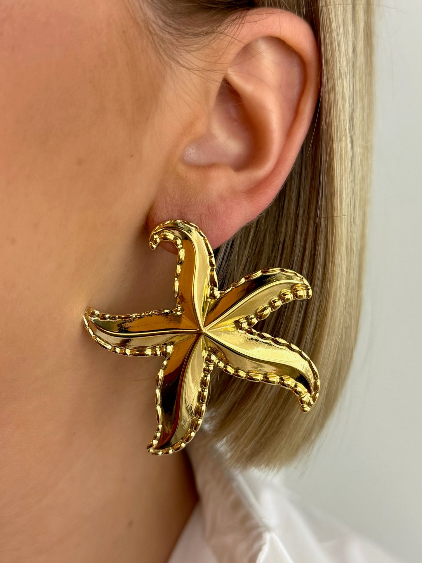 Paire de Boucles d’oreilles Etoilia en acier inoxydable