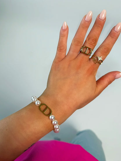 Bracelet Fabienne en acier inoxydable