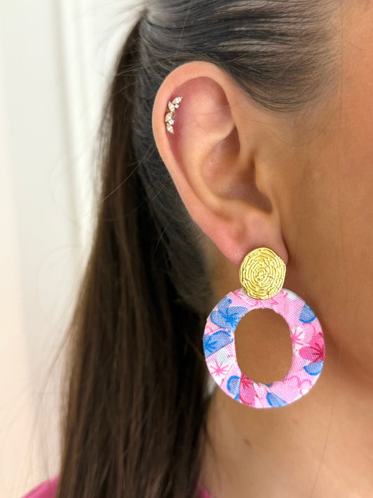 Boucles d’oreilles Cécile en acier inoxydable