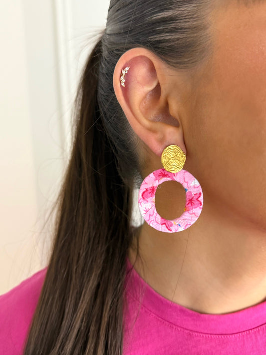 Boucles d’oreilles Charline en acier inoxydable