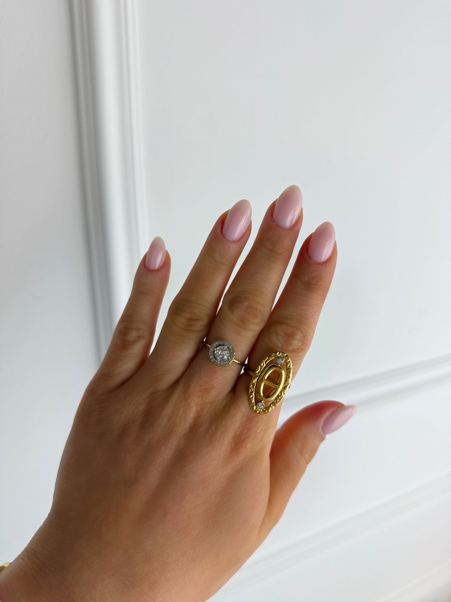 Bague Leïla en acier inoxydable