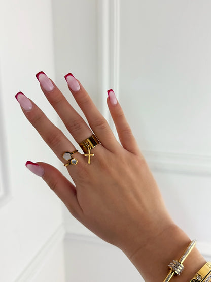 Bague Tifaine en acier inoxydable