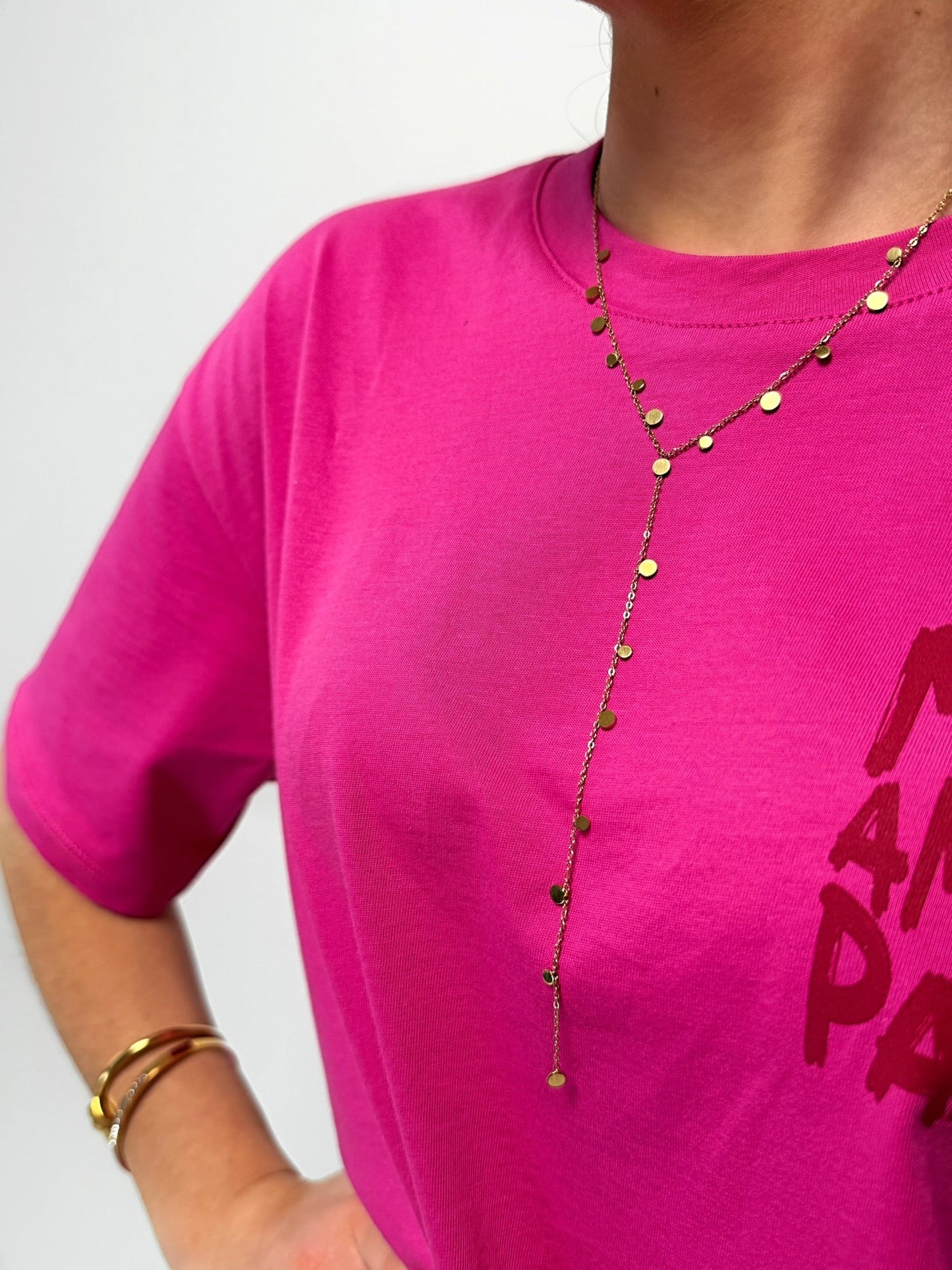 Collier Plume en acier inoxydable Mère & Fille Shop