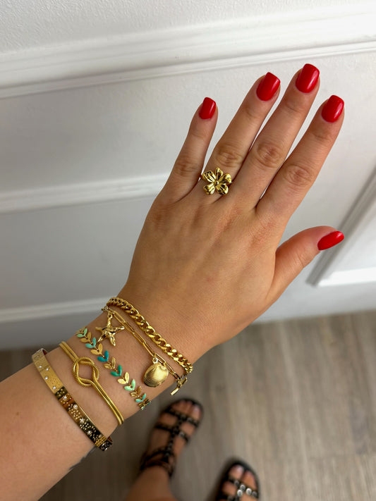 Bague Ninon en acier inoxydable
