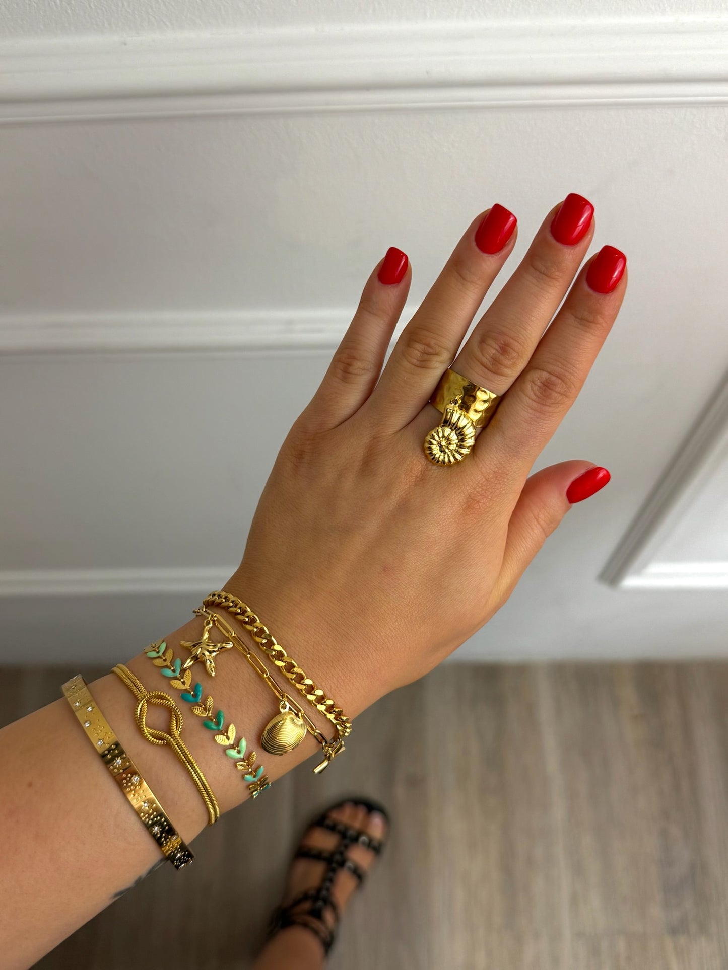 Bague Ava en acier inoxydable