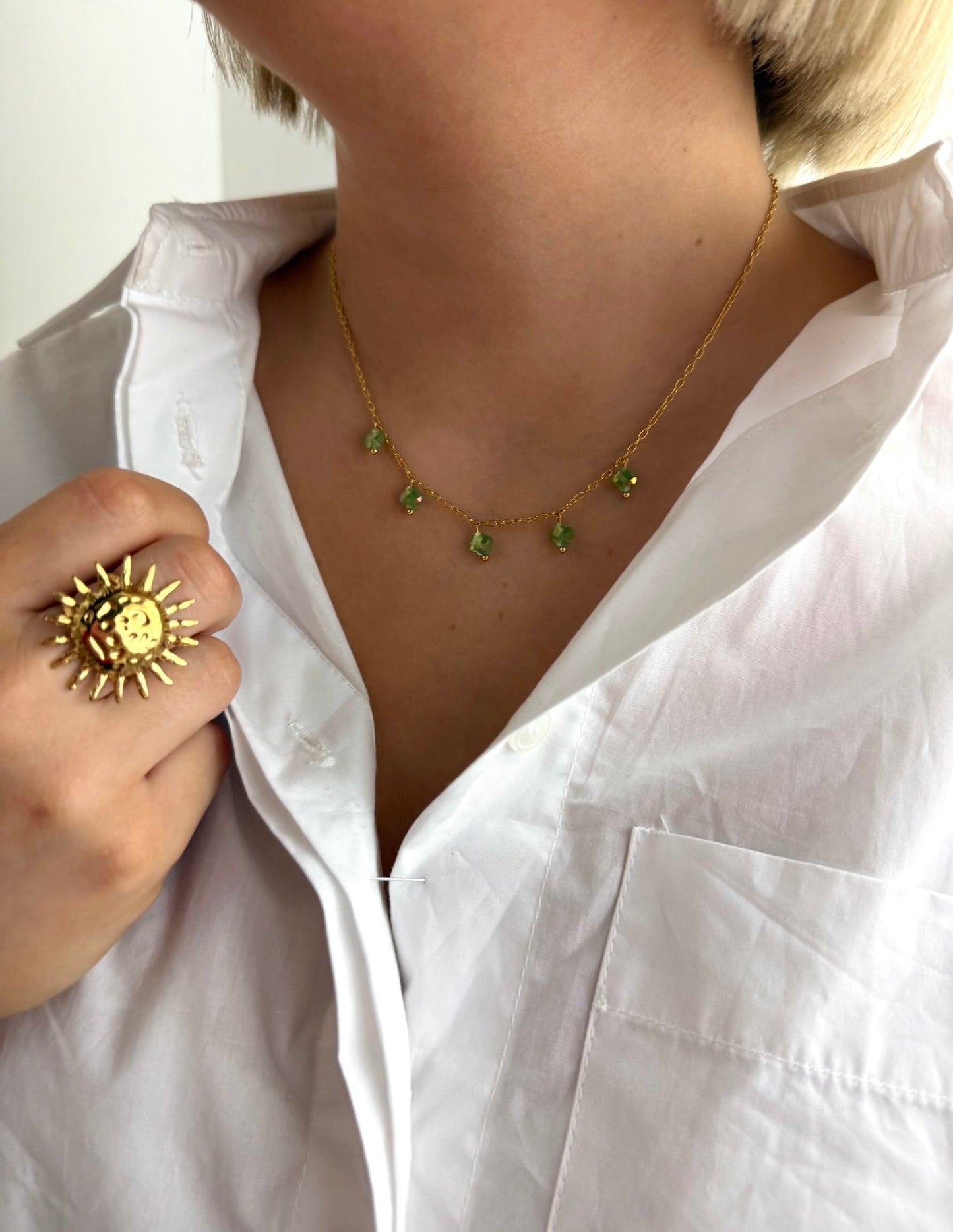 Collier Pauline en acier inoxydable