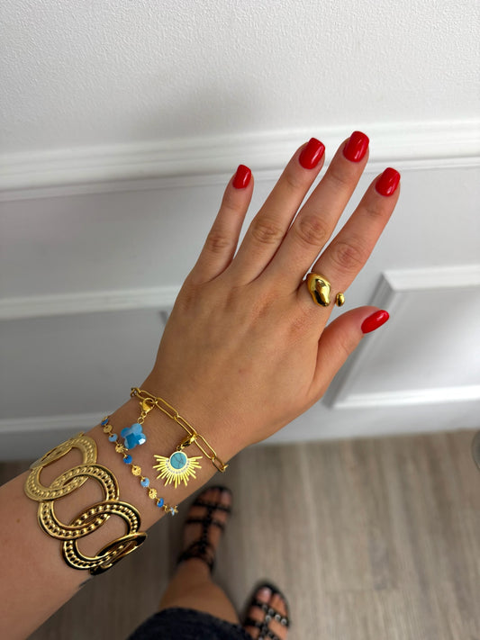 Bague Jenna en acier inoxydable