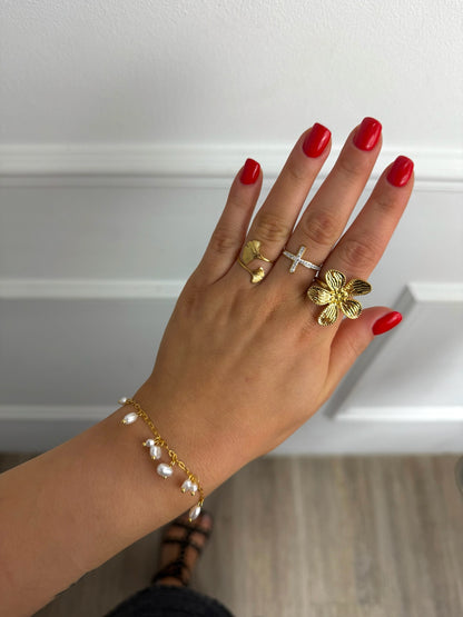Bracelet Delphine en acier inoxydable