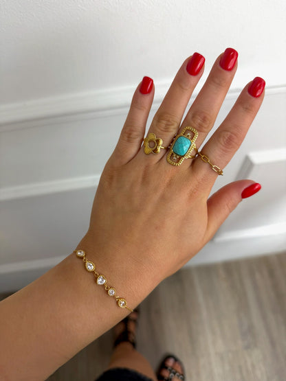 Bracelet Tina en acier inoxydable