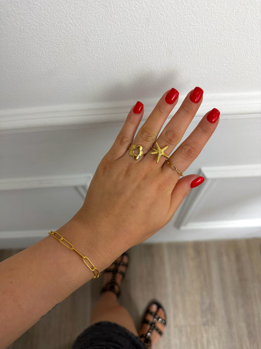 Bracelet chaîne a personnalisé en acier inoxydable